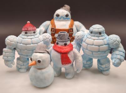 Snowmen Miniatures Bundle