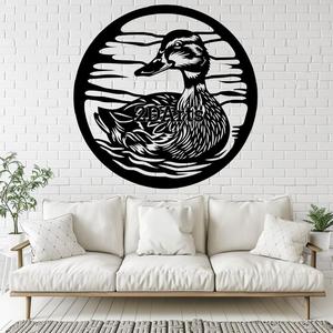 Duck 2D Wall Art/Window Art - Digital STL & SVG File for 3D Printing or Laser Cutting