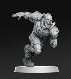 06 human line Fantasy Football 32mm