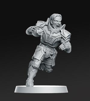04 human runer Fantasy Football 32mm