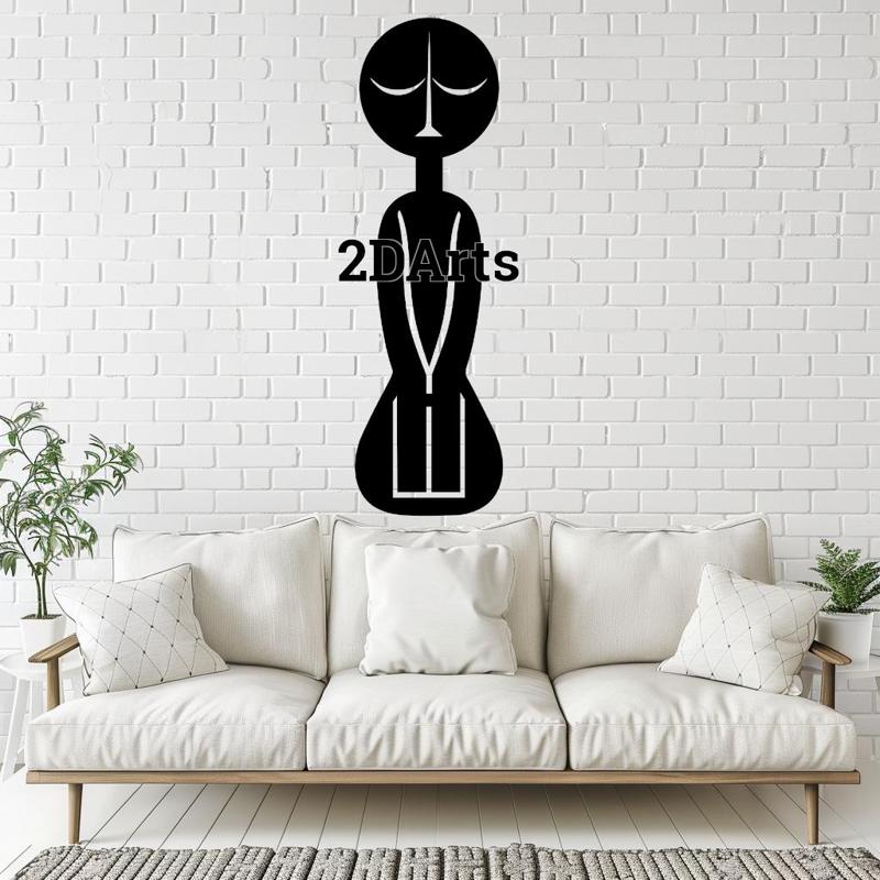 Abstract 2D Wall Art/Window Art - Digital STL & SVG Files for 3D Printing and Laser Cutting