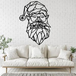 Low Poly Santa 2D Wall Art/Window Art - Digital STL & SVG Files for 3D Printing and Laser Cutting