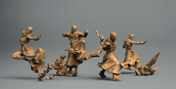 Wandering monks
