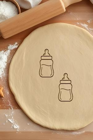 Bottle Cookie Cutter, Biscuit Cutter