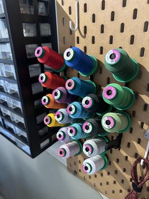 thread spool skadis mount