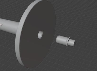 No Support Yarn Spinner  (Rotating Skein Holder for Crochet/Knitting)
