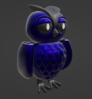 Fun Articulated Owl