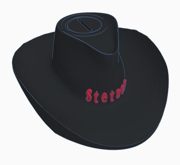 Stetson Cowboy Hat Bank