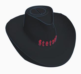 Stetson Cowboy Hat Bank