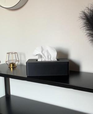 Minimalist Tissue Box Cover – Snap-On Lid | 3D Printable