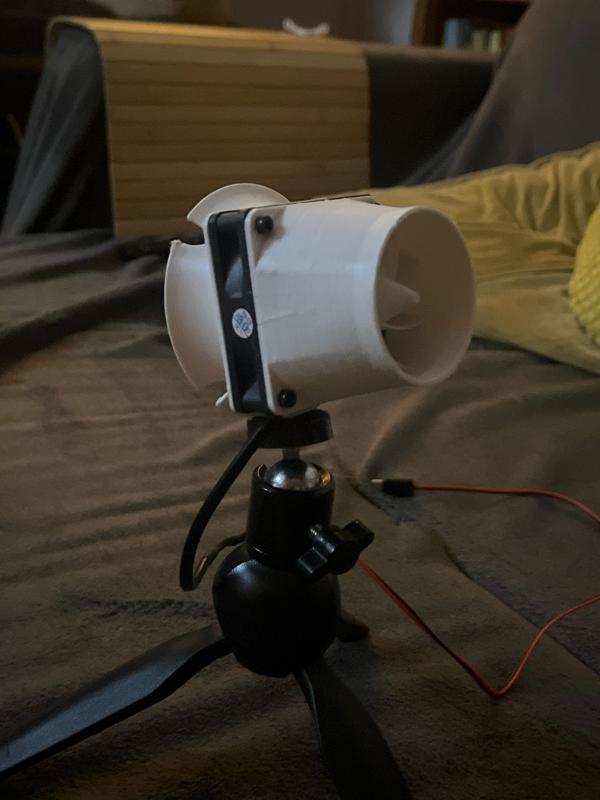 60mm fan velocity stack with tripod mount