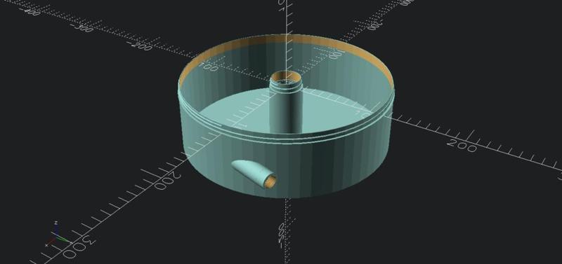 Spoolholder-compatible customizable drybox for filament