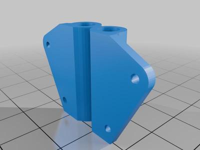 DJI O4 25 deg Camera mount for Quadmula Siren F5