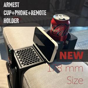 Couch Armrest Drink Holder / Phone Stand / Remote Holder: For Cloud Couch / Lovesac / Large Sectional