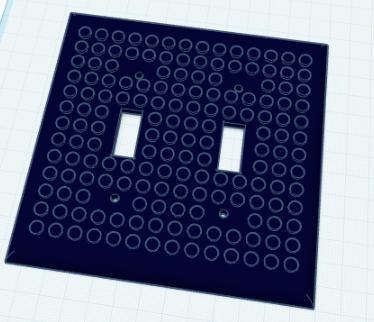 Lego light switch cover