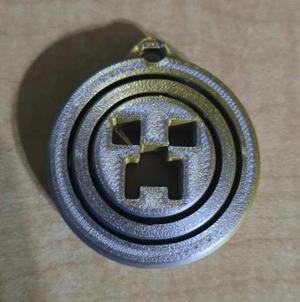 SPINNER KEYCHAIN Minecraft.stl