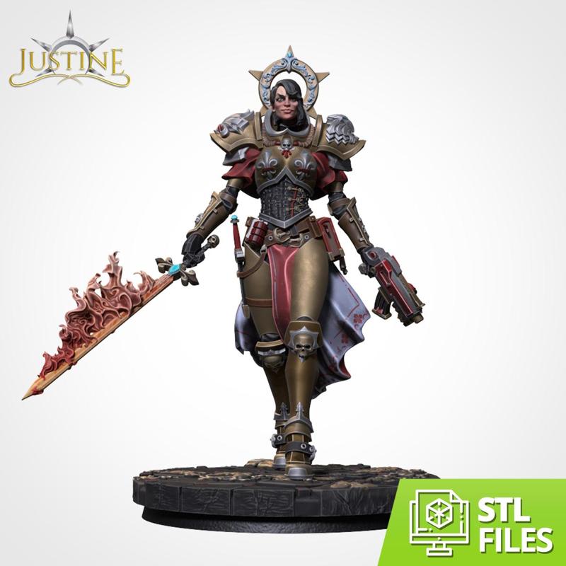 Justine (75mm Scale)