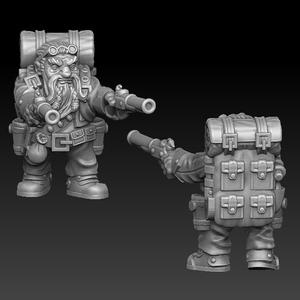 Dwarf tinker gunslinger