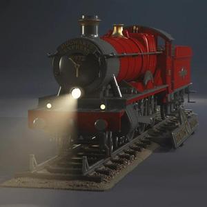 Hogwarts Express 3D Printing Model | Assembly Kit 1 - Steam Locomotive