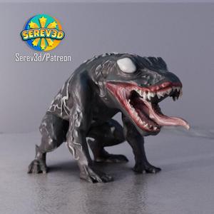 Venom Frog - Venom 3 Movie -  3D print STL and multicolor 3MF file