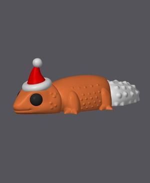 Christmas Leopard Gecko - Mini Monster #8