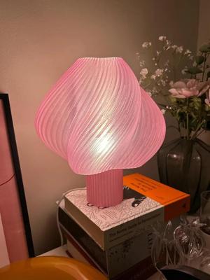Soft Serve-Inspired Table Lamp   