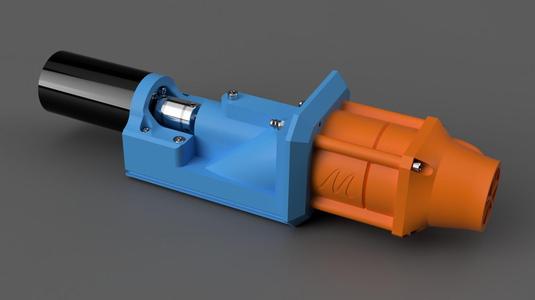 M-Jet 60 - 3D Printable Jet Drive for Electric Surfboards