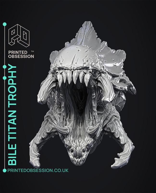Bile Titan Trophy - Hell Divers 2 - Fan Art