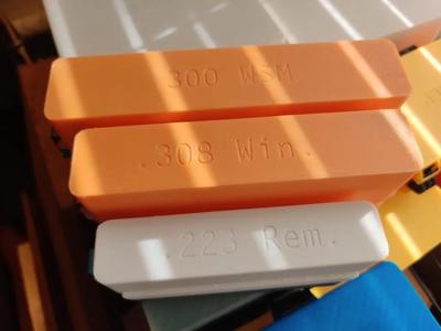 30 Nosler, Pocket Spring Latch Modular Ammo Box   