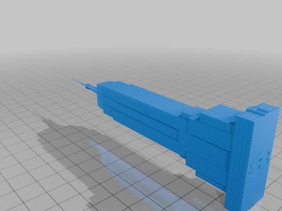Empire State Building - Layer Test / Model for Mini City