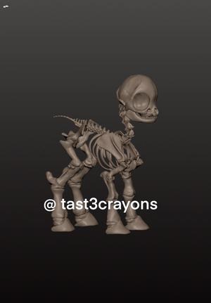 MLP anatomical pony skeleton 