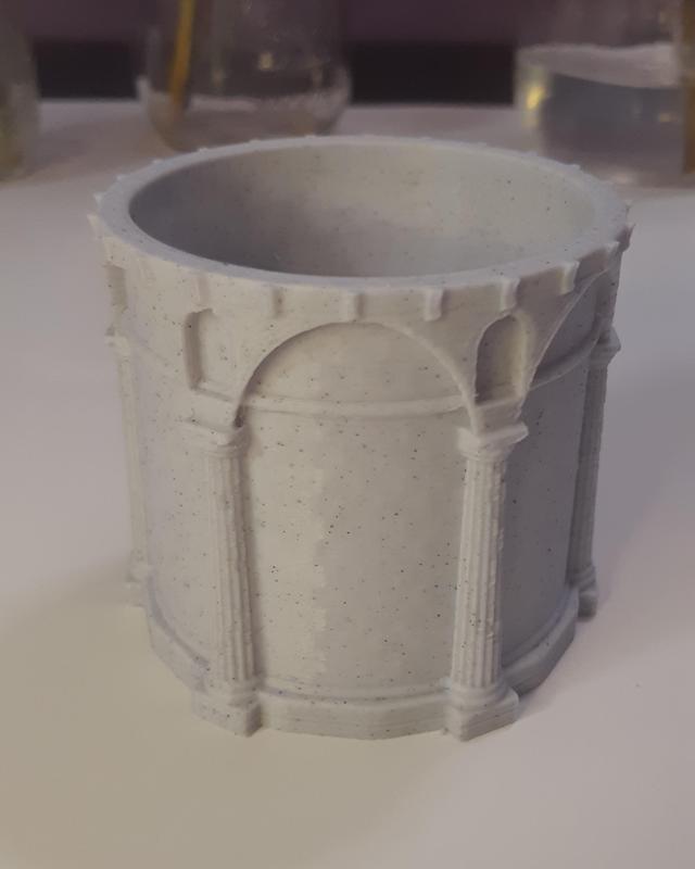 Classic Greece Architecture Container / Planter 