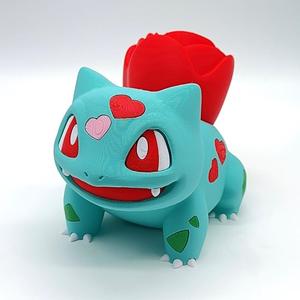 POKEMON BULBASAUR - FLOWER - BY COLORS