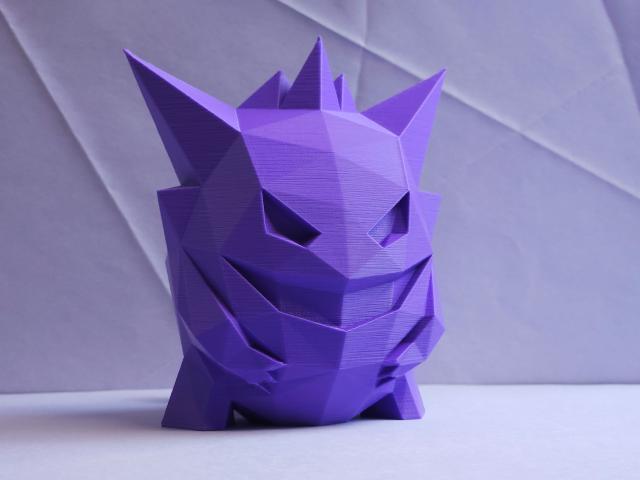Gengar Low-poly Pokemon