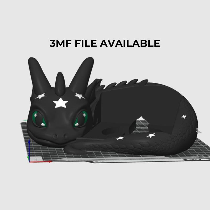 Galactic Starlight Dragon - Suitable for Toniebox