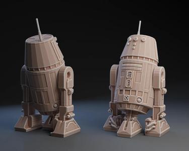 R4-D5 : Star Wars Droid   