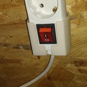 Multi socket wall holder
