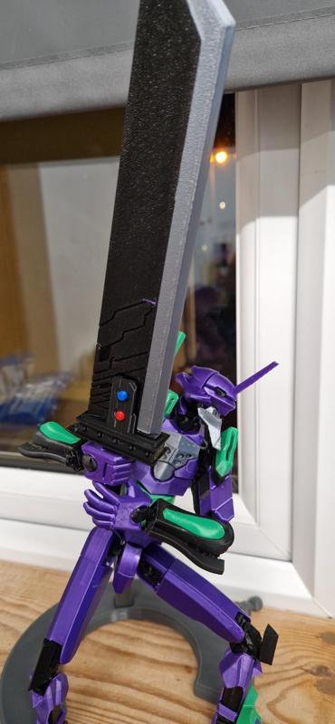 Final Fantasy VII buster sword for Dummy 13 SPLIT