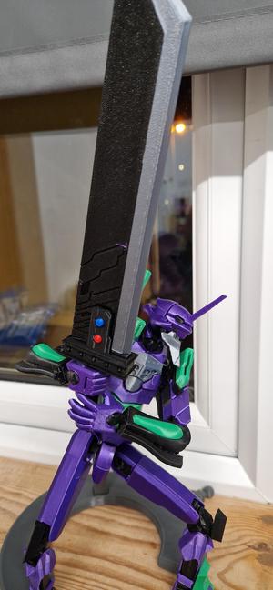 Final Fantasy VII buster sword for Dummy 13 SPLIT