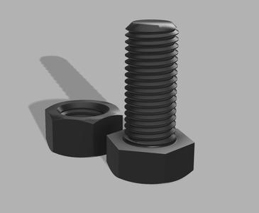 M16 Bolt and Nut