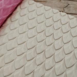 Drafon Scales Texture Roller for Polymer Clay | Seamless & Realistic Impressions