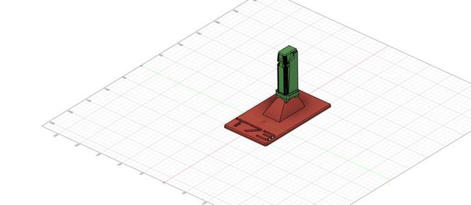 Pcc 9mm mag stand for maintenance in vice bench and for display stand.