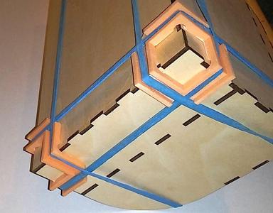 Corner glue clamps