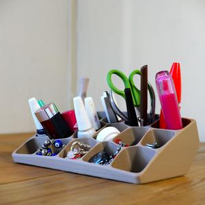 Organic Shaped Multipurpose Storage, low profile version