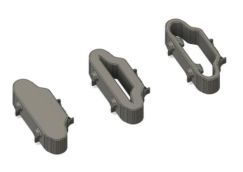 Traxxas Rustler Front Bumper Support