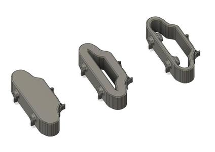Traxxas Rustler Front Bumper Support