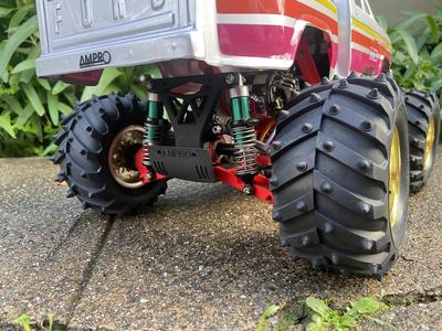 Tamiya ORV Rear Double Wishbone Suspension Conversion