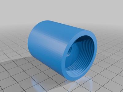 Radiant heat manifold manual valve actuator M30x1.5mm