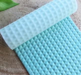 DIamond Texture Roller for Polymer Clay | Seamless & Realistic Impressions
