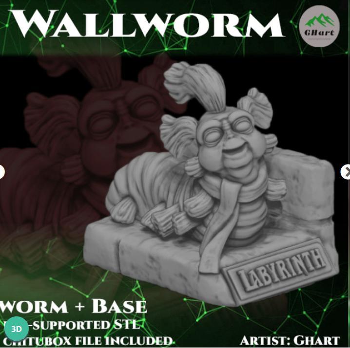 The Labyrinth Wall Worm (Peter Igloo)